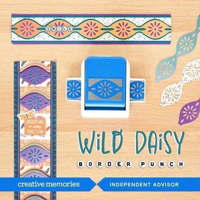 Creative Memories Wild Daisy Decorative Border Punch NEW - Image 1 of 4