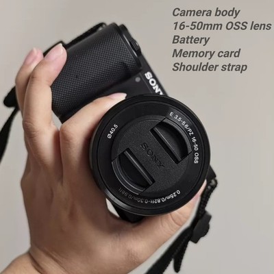 Sony Alpha ZV-E10 24.2MP Mirrorless Digital Camera with 16-50mm OSS Lens 98% New