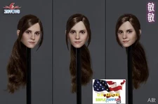 Z6TOYS 1/6 Emma Female Head Sculpt Movable Eyes For 12" Figure ZC012 A ❶USA❶