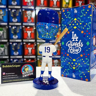 ⭕Dia de Los Dodgers シュガー スカル ボブルヘッド d573 September 20, 2022 Los Angeles Dodgers - Dia De Los Muertos