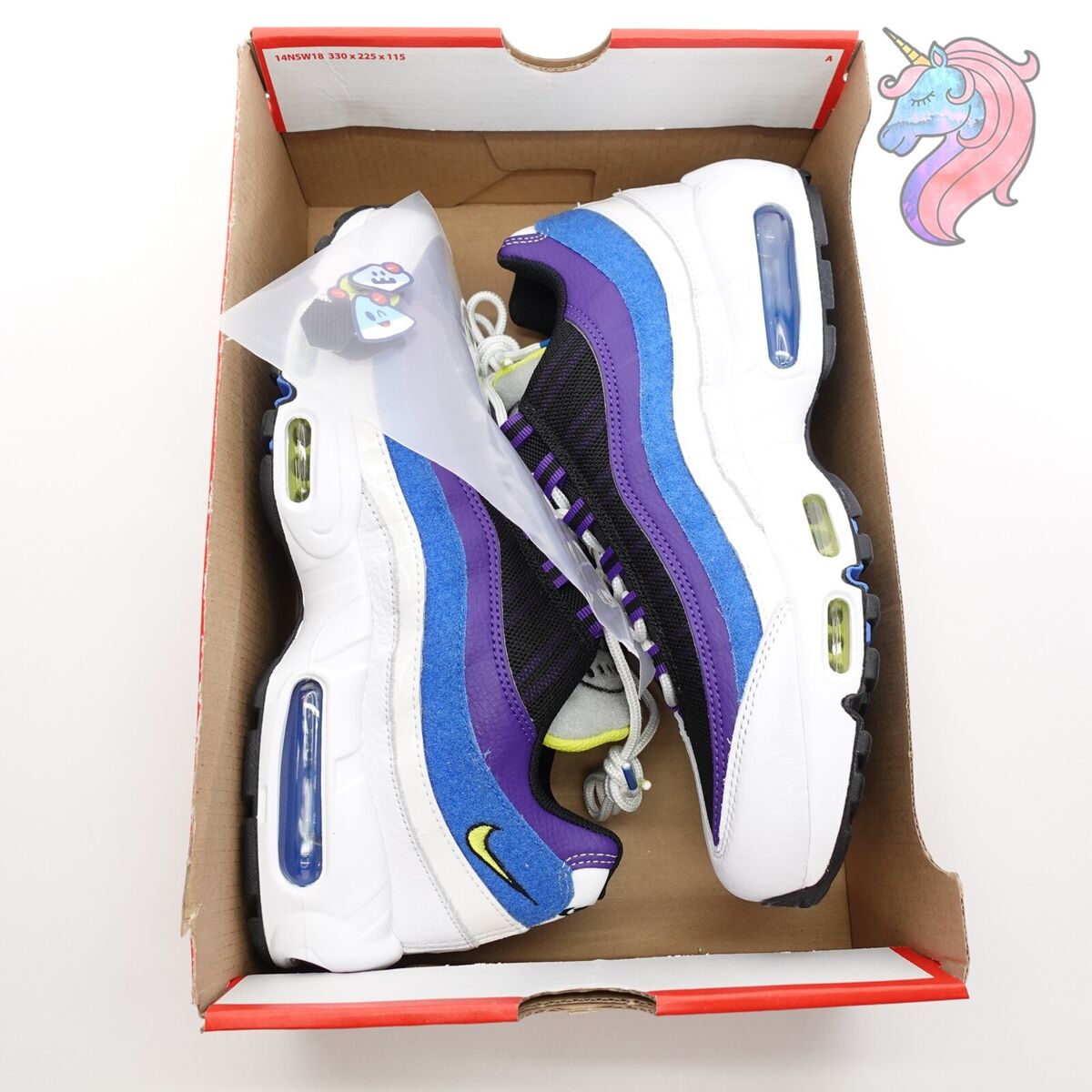 Nike Air Max Kaomoji White Blue Purple Sneakers DD9600-100 Nike Air Max Kaomoji White Blue Purple Sneakers DD9600-100