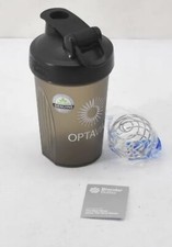 Optavia 20 Oz Blender Bottle Protein Shaker Drink Mixer Whisk Ballcup With Lid