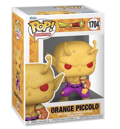Funko Pop! Animation Dragon Ball Super: Super Hero Orange Piccolo | eBay
