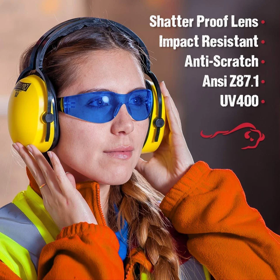 Gafas de seguridad Keystone Color Lens Black Temple (paquete de 12) Foto 3 de 4