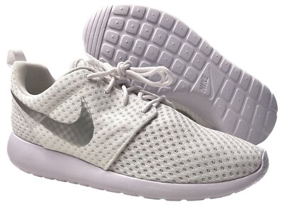 Nike Wmns Roshe One BR/Breathe 724850-100 White/Silver (Women's 10
