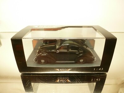 NEO SCALE MODELS ADLER 2.5L TYP10 AUTOBAHN 1937 - BLACK 1:43 - VERY GOOD IN BOX 