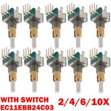 2/4/6/10PCS Dual Axis Rotary Encoder With Swi...