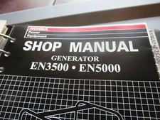 NOS Honda EN3500 EN5000 Power Equipment Shop Service Manual Genuine 61Z0000