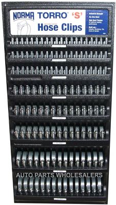 NORMA TORRO HOSE CLAMP WALL MERCHANDISER KIT 135 PIECE MADE IN GERMANY