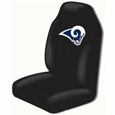 Northwest NFL Blue & White Los Angeles Rams Seat Cover Universal Fit SUVS -1 PC