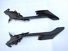 CACHES SOUS RESERVOIR TANK TRIUMPH STREET TRIPLE 765 RS 2023 2024 2025 CARBONE