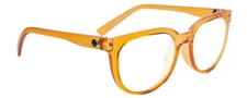 SPY Optics Bewilder Designer Reading Glasses Orange Crystal Panthos 54mm