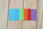 Bright Colours MINI Business Cards 50pc blank DIY escort cards craft name cards