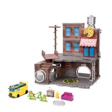 Teenage Mutant Ninja Turtles Nano Scene Diorama with All Four Turtles