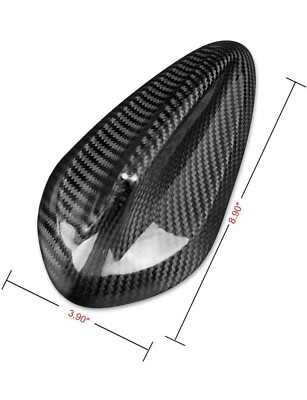 Real Carbon Fiber Car Shark Fin Antenna Cover for F30 F35 F80 G20 F32 G30 F87