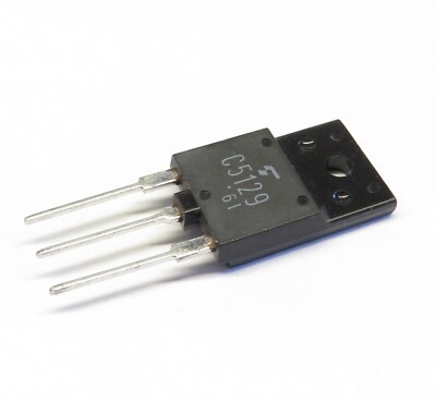 2 Stück 2SC5129 NPN Power Transistor 1500V/600V 10A 50W, Toshiba