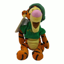 Disney St. Patrick's Day Tigger Beanie Bean Bag Plush Retired all Tags Near Mint
