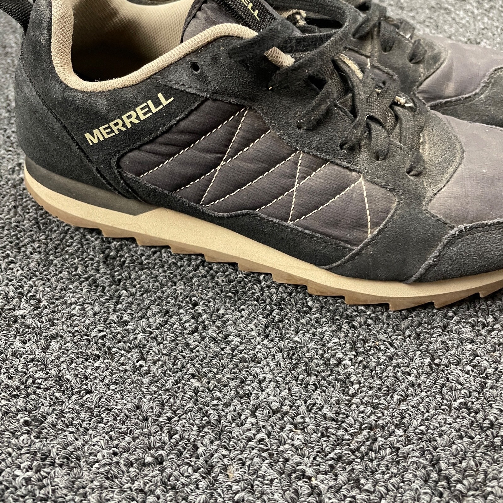 Merrell Alpine J95376 Sneakers Atletiche Casual Scarpe da Escursionismo Nero Donna 9