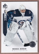 2020-21 SP Authentic Future Watch #186 Mikhail Berdin RC /999 - Winnipeg Jets