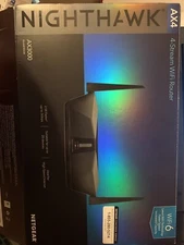 Netgear RAX38-100NAS Nighthawk AX4 AX3000 4-Stream Dual-Band Wi-Fi 6 Router 