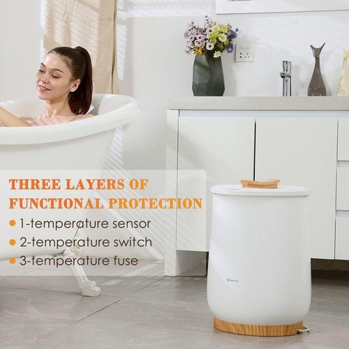 Premium Towel Warmer with Automatic Shut Off - Ideal for Bathrobes and Blankets - Picture 8 of 8