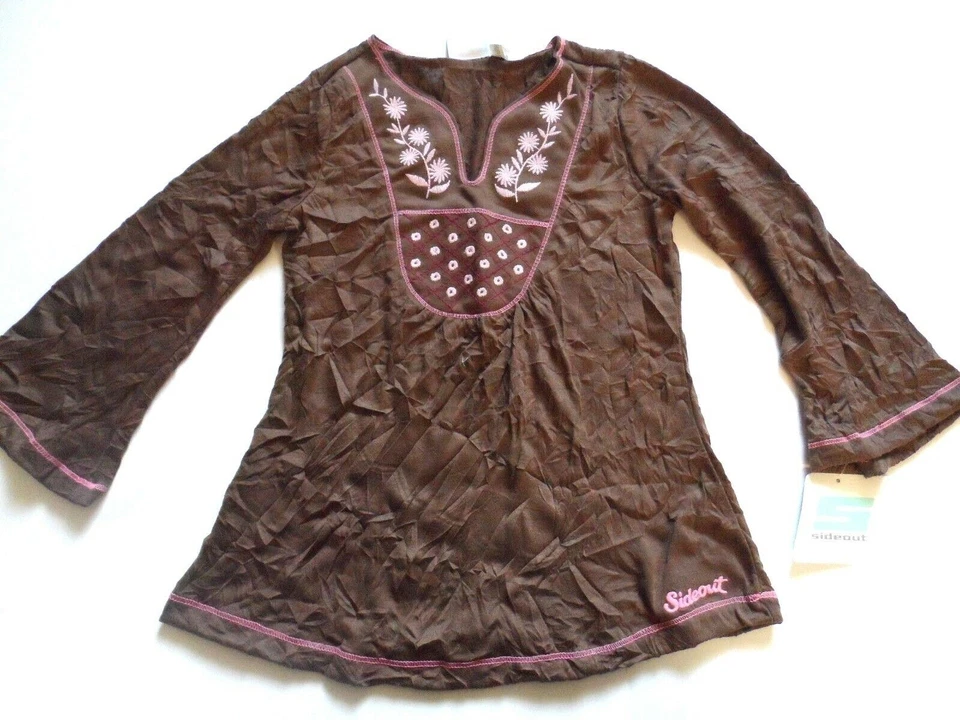 Sideout девочек туника, цвета: розовый, фиолетовый, синий, размеры: S, M, L, XL () - Изображение 2 из 4