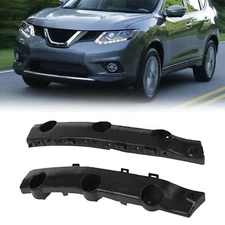 Pair For 14-2019 Nissan Rogue Front Left&Right Side Bumper Fender Bracket Black