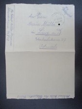 (F221) Feldpost Erd&ouml;lgebiet MAIKOP, 454. Sicherungs Div. mit Inhalt nach Linz