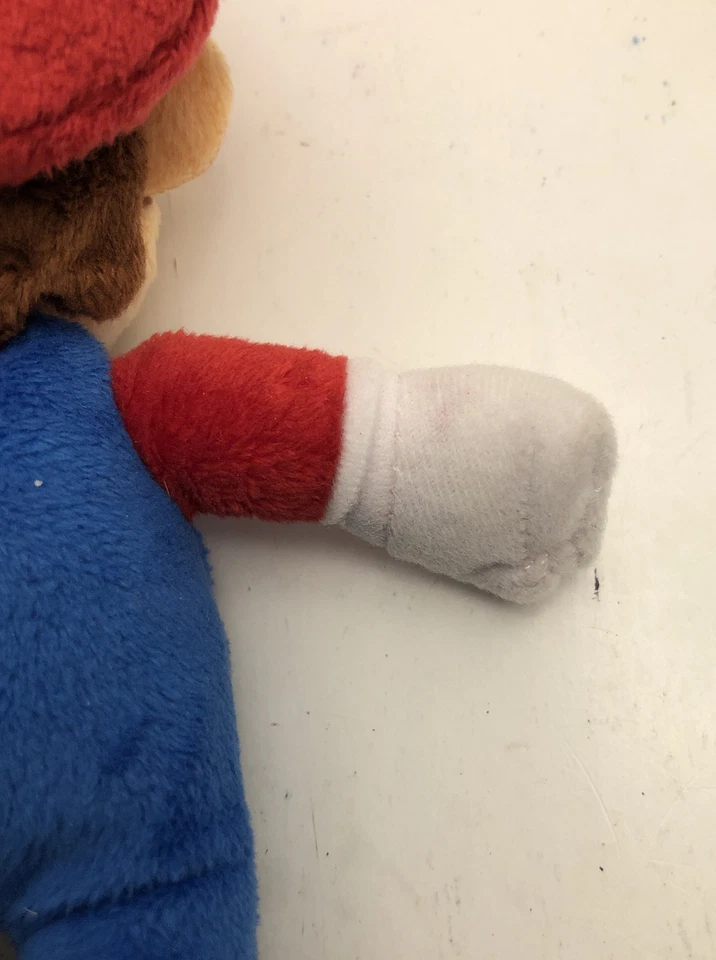 Mario — плюшевая игрушка Nintendo Super Mario 7 дюймов Jakks Pacific - Изображение 4 из 4