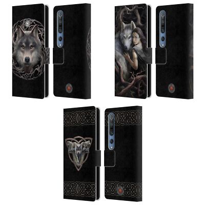 OFFICIAL ANNE STOKES WOLVES 2 LEATHER BOOK WALLET CASE COVER FOR XIAOMI PHONES