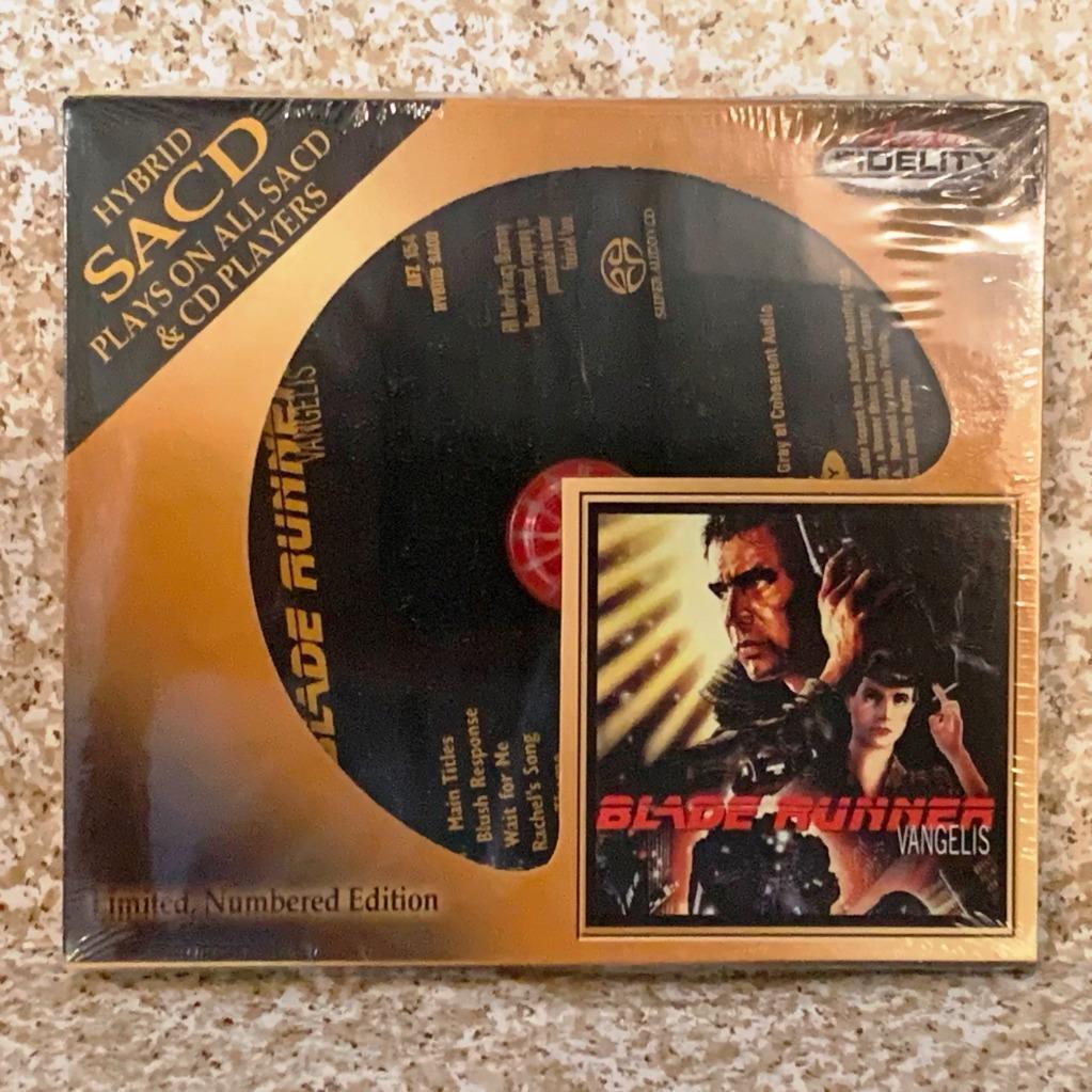 Blade Runner Vangelis CD Jun-2013 Audio Fidelity SACD Hybrid Blade Runner Vangelis CD Jun-2013 Audio Fidelity SACD Hybrid