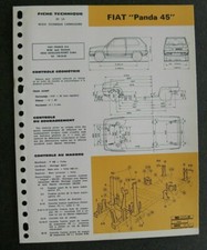 Revue technique Fiat PANDA