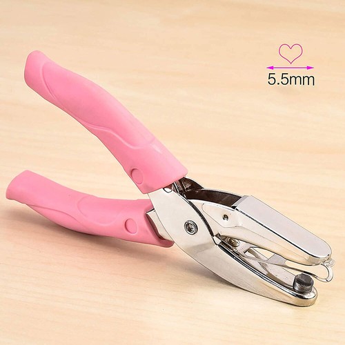 Paper Puncher Mini Single Hole Punch Cutter Embossing Scrapbook Tools Heart Star - Picture 7 of 15