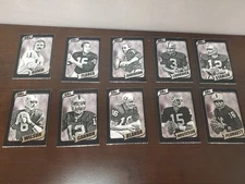 10 Trading Cards - 2025 Las Vegas Raiders Season Ticket Stub Book Quarterbacks