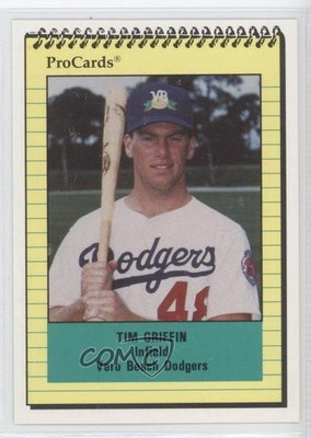 1991 ProCards Minor League Timothy Griffin #781 0f4
