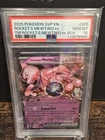 PSA 10 2025 POKEMON PROMO | TEAM ROCKET'S MEWTWO BOX TEAM ROCKET'S MEWTWO EX 205