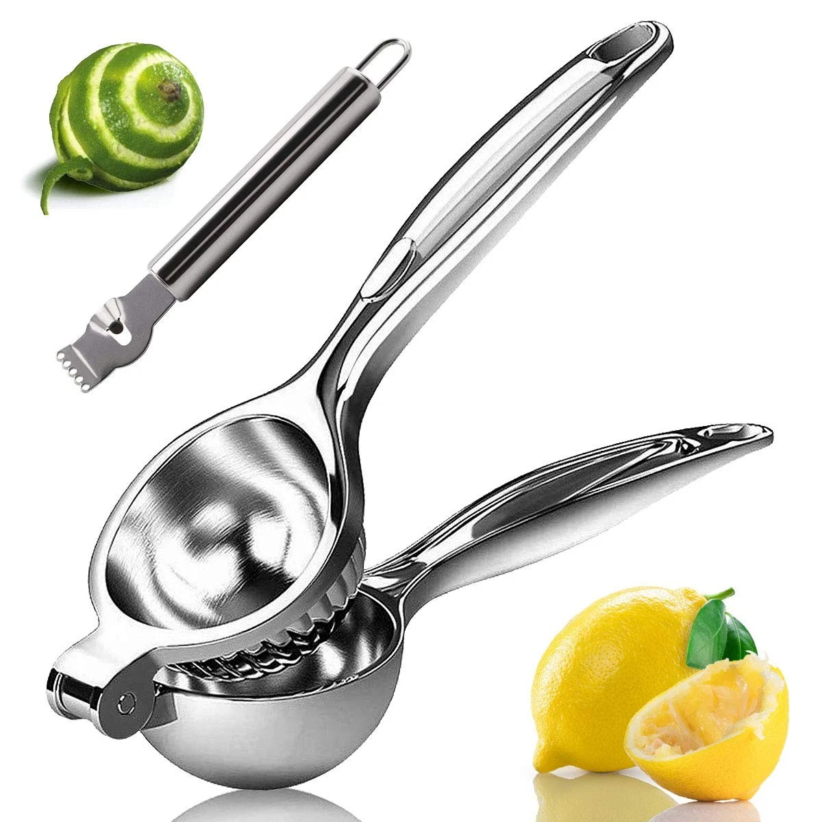 Lemon Squeezer, Fast Effortless Juice Extraction with Large Metal Citrus Juic...
Opens in a new wind