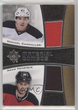 2015-16 Ultimate Collection Material Combos Mike Cammalleri Adam Henrique 17tz