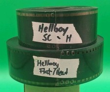 (2) Hellboy 2004 35mm film movie trailers Ron Pearlman Guillermo del Toro Horror