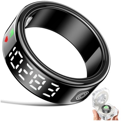 Smartring Fitnessring  Herzfrequenz Schlaf-Tracking Bluetooth Herren Damen