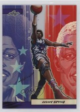 2024 Leaf Anime Nation Series 2 Purple 7/49 Julius Erving Shion Minabe HOF 03ox