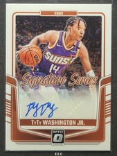 2024 PANINI DONRUSS OPTIC SIGNATURE SERIES SS-TYW 🏀🏀 TYTY WASHINGTON JR.