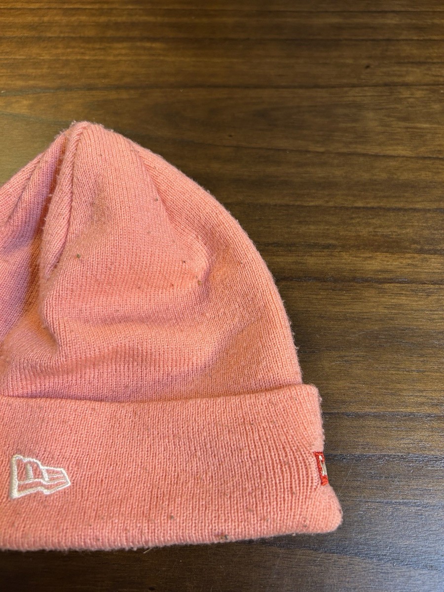 Supreme x New Era S Logo Snow Pink Beanie FW20 Box Logo | eBay