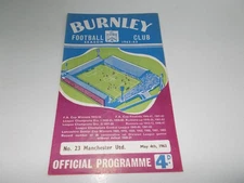 Burnley  v  Manchester United  62/63