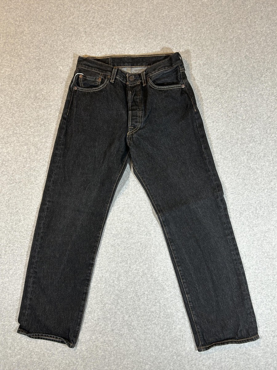 Button Fly Levis 501 28 X 28 Levi's Original 501 High Rise Skinny