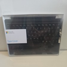 Microsoft Surface Pro Type Cover M1725 Keyboard Pro 3,4,5,6,7 FMN-00003 - Black