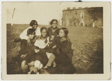 African American Schoolgirl Uniform 1920 Black College Student School Photo