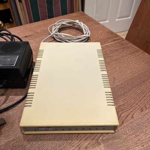 Vintage Amstrad SM2400 – Power Tested, Lights On, PSU & Serial Cable - Picture 3 of 14