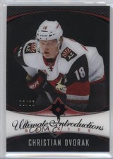 2016 Ultimate Collection Introductions Onyx Black /25 Christian Dvorak #74 z3c