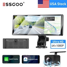 11.3" Car Radio Stereo Wireless Apple CarPlay/Android Auto Portable Touch Screen